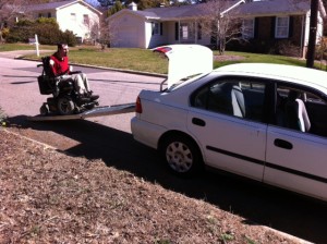 Barton Cutter needs a new accessible van