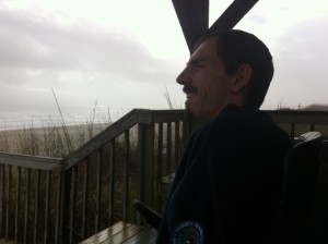 Barton Cutter enjoys the North Carolina Coastline.